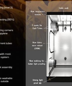 Alternative view of GROW BOX DARK ROOM II V2.6 60X60X170 CM