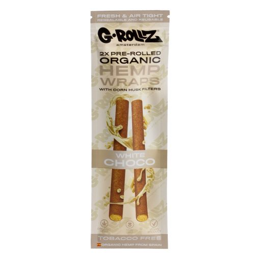 G-ROLLZ | 2x White Chocolate Pre-Rolled Hemp Wraps