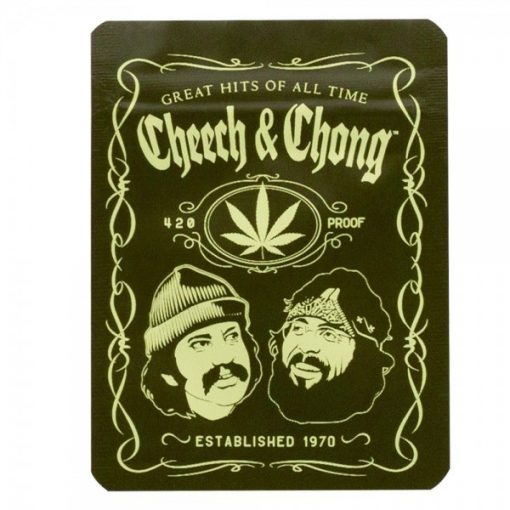 ZIP G-ROLLZ |Cheech & Chong 'Greatest Hits' Smellproof Bags - 10pcs - 65x85mm