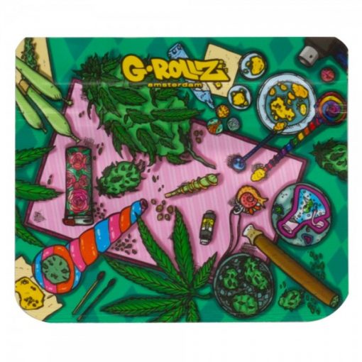 ZIP G-ROLLZ |'Amsterdam Picnic' Smellproof Bags - 10pcs - 70x60mm