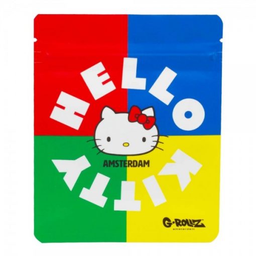 ZIP G-ROLLZ |Hello Kitty 'Retro Classic' Smellproof Bags - 8pcs - 100x125mm