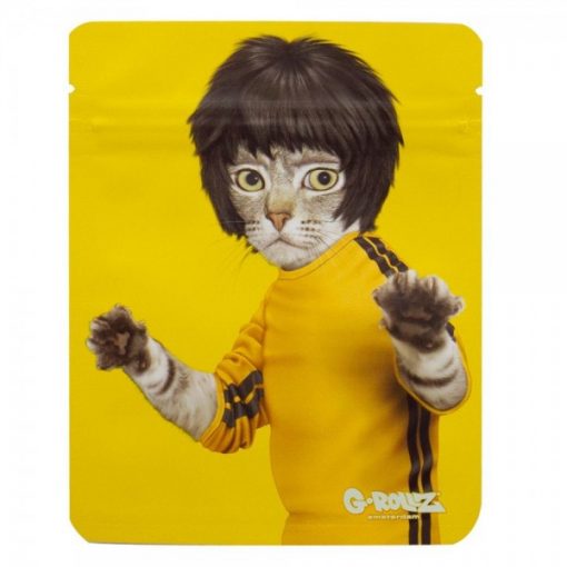 ZIP G-ROLLZ |Pets Rock 'Kung Fu' Smellproof Bags - 10pcs - 65x85mm