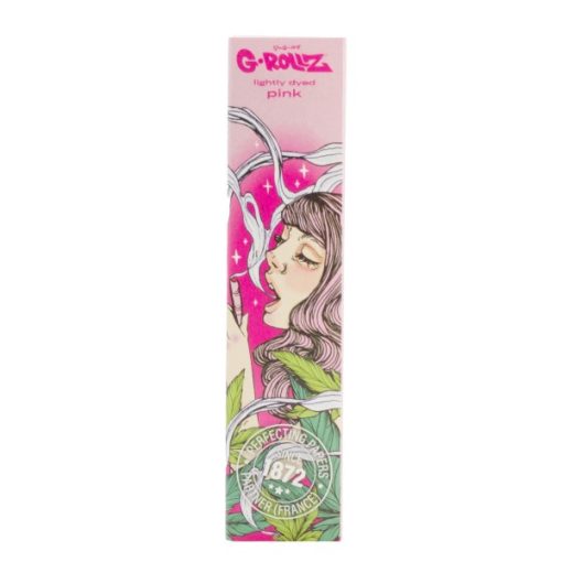 G-ROLLZ |'Mushroom Lady' - Lightly Dyed Pink - 50 KS Papers