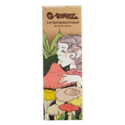 G-ROLLZ | 'Mushroom' - Unbleached Extra Thin - '1 1/4' Papers