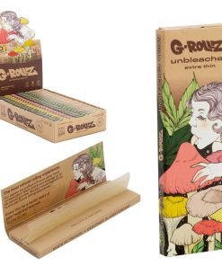 G-ROLLZ | 'Mushroom' - Unbleached Extra Thin - '1 1/4' Papers