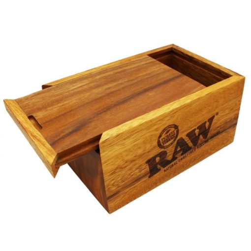 RAW ACACIA WOOD BOX