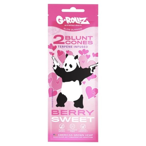 G-Rollz | 2x 'Berry Sweet' Terpene-infused srolani blantovi