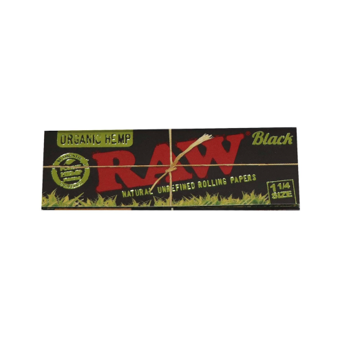 RAW BLACK ORGANIC 1 1/4