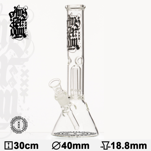 Amsterdam Stakleni Bong - H:30cm O:40mm SG:18.8mm