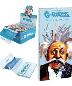 G-ROLLZ |'GENIUS' - Lightly Dyed Blue - 50 KS papirića + flopovi+podloga