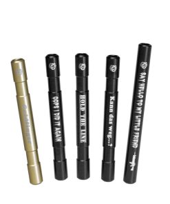KD Germany - alu snorter različiti natpisi L:90mm