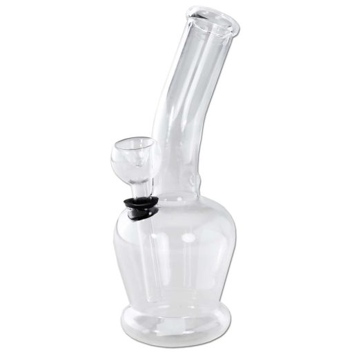 Mini stakleni bong - H:170mm O:66mm