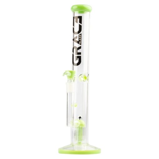 Grace Glass | Ltd. Ed. stakleni bong zeleni - H:41cm SG:18.8mm