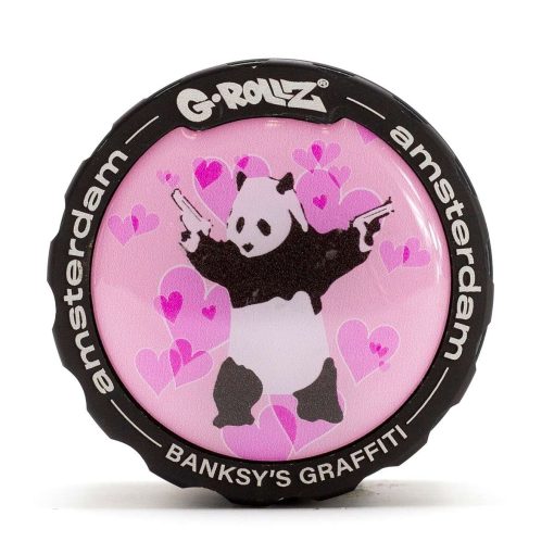 G-ROLLZ | Banksy Graffiti 'Panda Gunnin' metalna mrvilica 4 dela 43mm