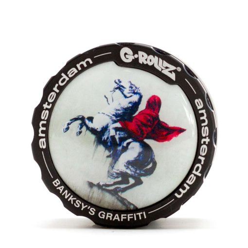 G-ROLLZ | Banksy Graffiti 'Blind Bonapart' metalna mrvilica 4 dela 43mm