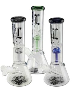 Black Leaf - 8-arm tree percolator stakleni bong H:305mm O:51mm SG:19/14