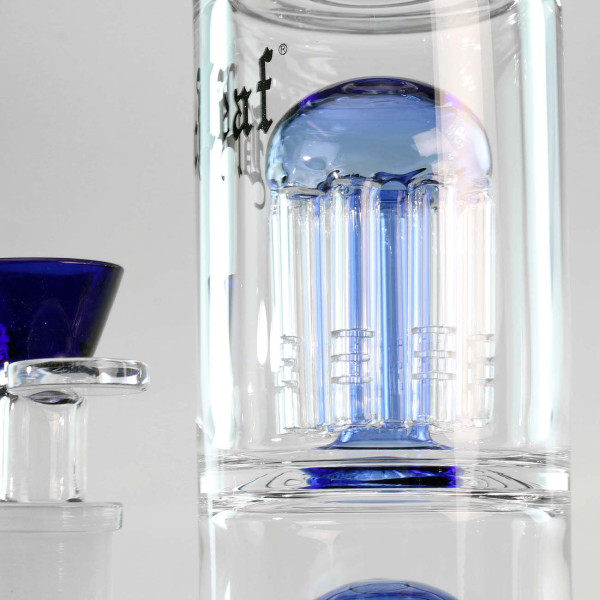 Black Leaf - 3x Percolator stakleni bong H:390mm O:27mm SG:19 Zla zla Black Leaf - 3x Percolator stakleni bong H:390mm O:27mm SG:19 - Slika 7