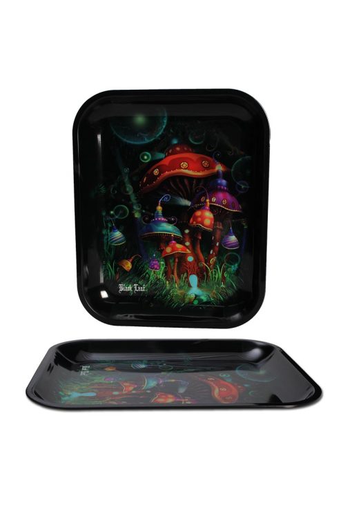 Black Leaf MUSHROOM metalna podloga za motanje 340x275mm