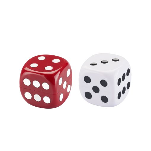 CHAMP HIGH - plastična mrvilica CASINO DICE 48mm