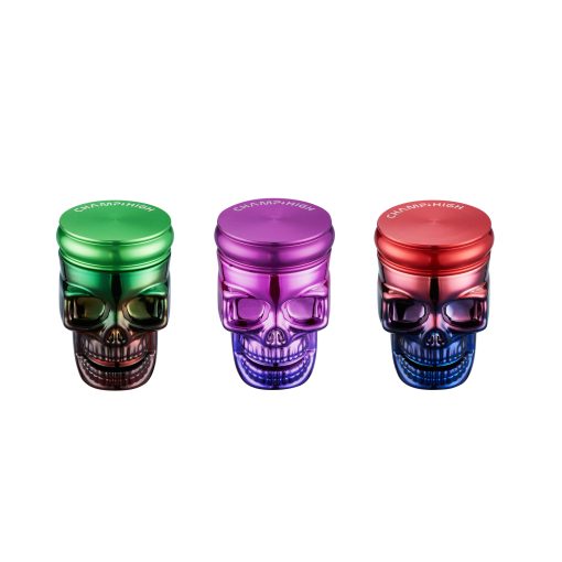 SKULL HEAD - metalna mrvilica 42mm Champ High