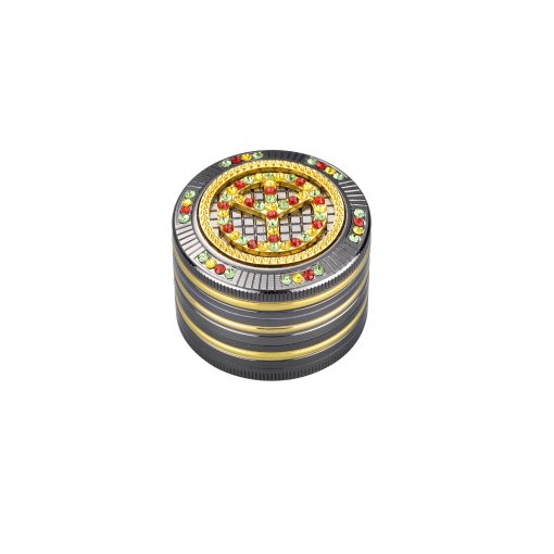 RASTA PEACE BLING BLING - metalna mrvilica 4 dela 50mm Champ High